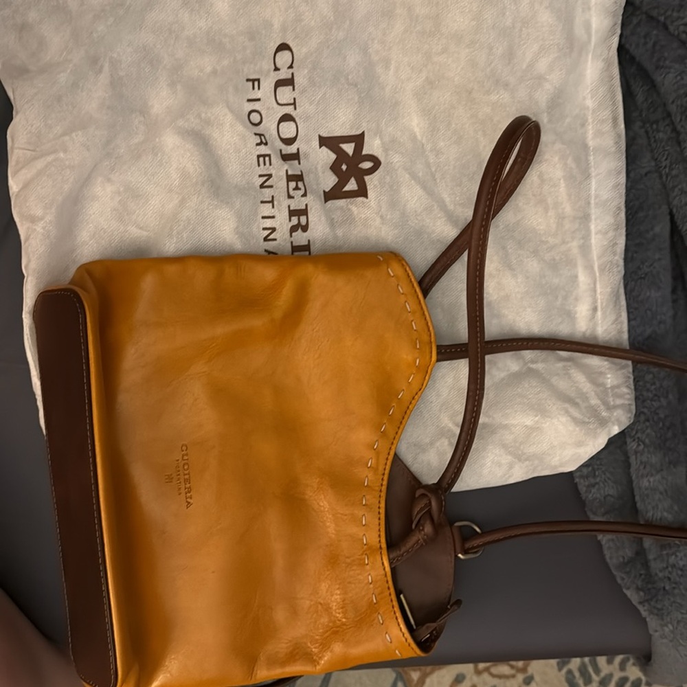 Unique Cuoieria Fiorentina Bag-2 ways to wear! - Picture 2 of 8